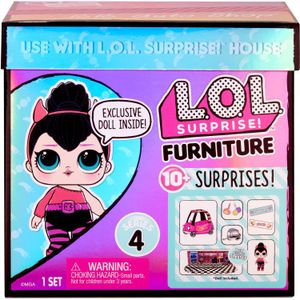 MGA Entertainment L.O.L. Surprise! Furniture with Doll - BB Auto Shop & Spice pop Serie 4