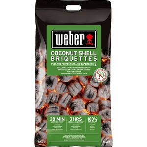 Weber Kokosbriketten briketten 8 kg