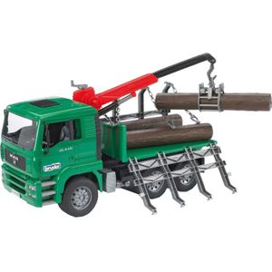 bruder MAN houttransport modelvoertuig 02769