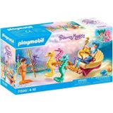 PLAYMOBIL Princess Magic - Zeemeermin zeepaard koets constructiespeelgoed 71500