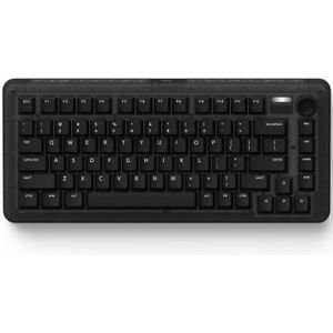 Iqunix ZX75 Dark Side Wireless Mechanical Keyboard gaming toetsenbord RGB leds, 75%, Hot-swappable, Double-shot PBT, 2.4GHz | Bluetooth 5.1 | USB-C