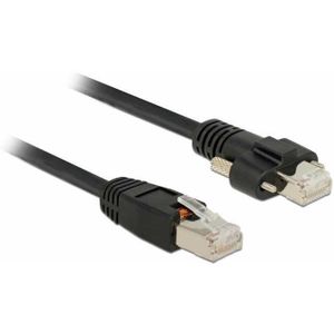 DeLOCK RJ45 plug > RJ45 plug met schroeven Cat.6 SSTP kabel 1 m