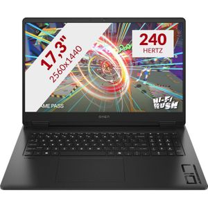 HP OMEN 17-db1070nd - Gaming Laptop - 17.3 inch - AMD Ryzen AI 7 - 24GB RAM - 1TB SSD - RTX 5070 - Windows 11