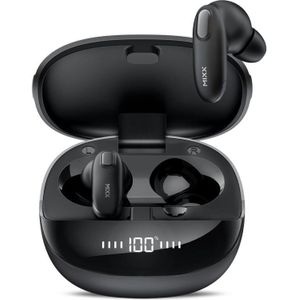 MIXX - StreamBuds Mini Charge 2 - Draadloze Oordopjes - Zwart - Qi Opladen