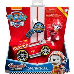 Spin Master Paw Patrol - Race & Go luxe voertuig van Ready Race Rescue speelgoedvoertuig Marshall met geluiden