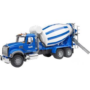 bruder MACK Granite truck met betonmixer modelvoertuig 02814