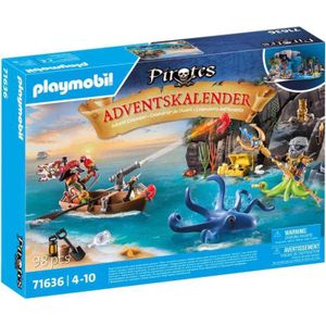 PLAYMOBIL Adventskalender - Piraten constructiespeelgoed 71636