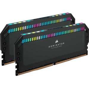 Corsair 32 GB DDR5-6400 Kit werkgeheugen CMT32GX5M2B6400C32, Dominator Platinum RGB, XMP 3.0