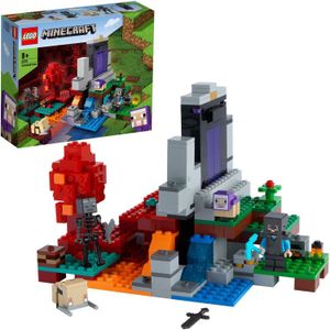 LEGO Minecraft Het Verwoeste Portaal - 21172