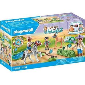 PLAYMOBIL Horses of Waterfall - Ponytoernooi constructiespeelgoed 71495