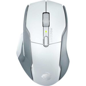 Roccat - Kone Air - Draadloze Gamingmuis - Wit - 800 uur batterijvermogen, 19K DPI optische sensor