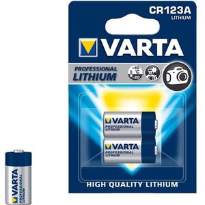 Varta, CR123A Fotobatterij 3 V 1600 mAh - 2 stuks