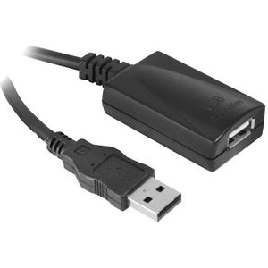 goobay USB 2.0 verlengkabel 5 meter, Actieve repeater