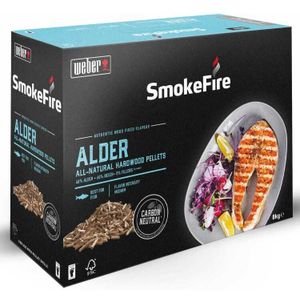 Weber SmokeFire Natuurlijke hardhout pellets - Alder brandstof 8 kg