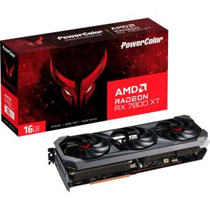 PowerColor RX 7800 XT 16G-E/OC AMD Radeon RX 7800 XT 16 GB GDDR6