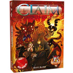 White Goblin Games Claim Reinforcements: Fire kaartspel Nederlands, Uitbreiding, 2 spelers, 25 minuten, Vanaf 10 jaar