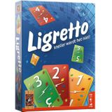 999 Games Ligretto Blauw - Hilarisch kaartspel voor 2-4 spelers vanaf 8 jaar
