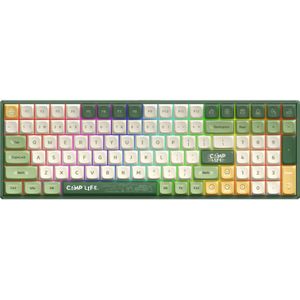 Iqunix F97 Camping Wireless Mechanical Keyboard gaming toetsenbord