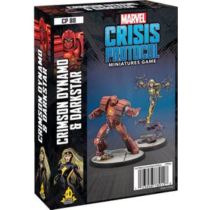 Asmodee Marvel Crisis Protocol: Crimson Dynamo And Dark Star bordspel Engels, Uitbreiding, 2 spelers, 90 - 120 minuten, Vanaf 14 jaar