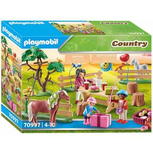 Playmobil Country - Kinderverjaardagsfeestje op de ponyboerderij 70997
