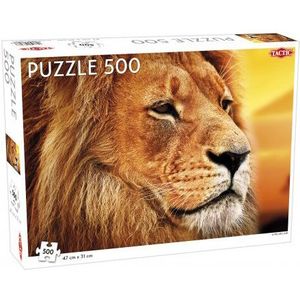Tactic Puzzel Animals: African Lion puzzel 500 stukjes