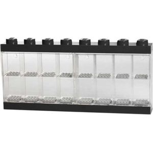 Room Copenhagen LEGO Minifiguren Display Case 16 Zwart opbergdoos