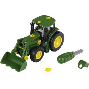 Theo Klein John Deere tractor met frontlader speelgoedvoertuig