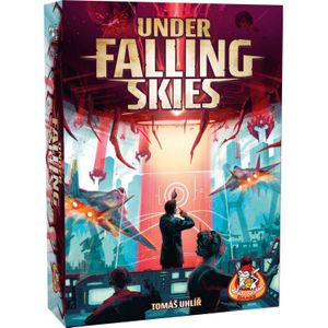 White Goblin Games Under Falling Skies bordspel Nederlands, 1 speler, 40 minuten, Vanaf 12 jaar