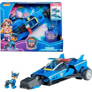 Spin Master PAW Patrol: The Mighty Movie, Chase's Deluxe Transforming Cruiser speelgoedvoertuig