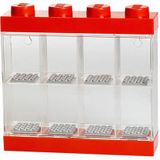 Opbergbox Minifiguur 8, Rood - LEGO