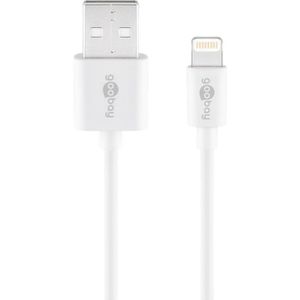 goobay Lightning USB oplaad en synchronisatiekabel kabel 2 meter