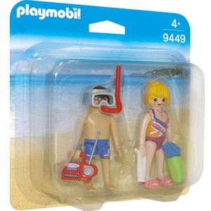 PLAYMOBIL Family Fun - DuoPack Badgasten constructiespeelgoed 9449