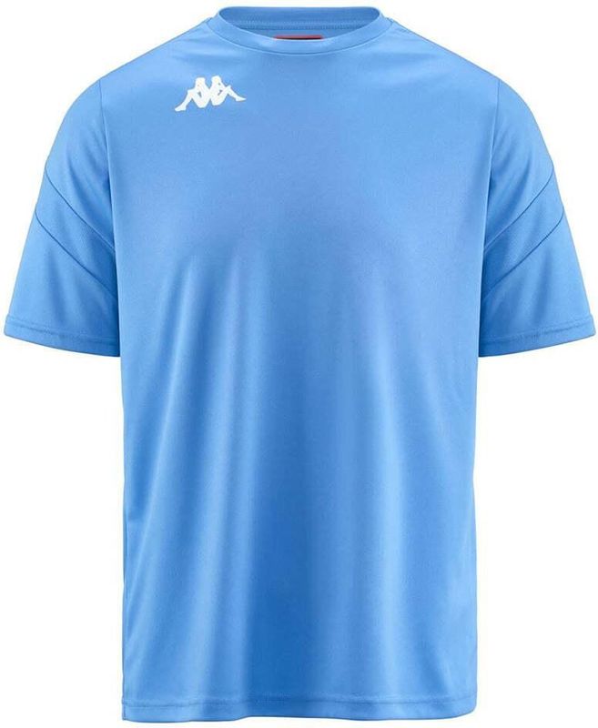 Sportshirt - Zwart - Korte Mouwen - Katoen - Regular Fit