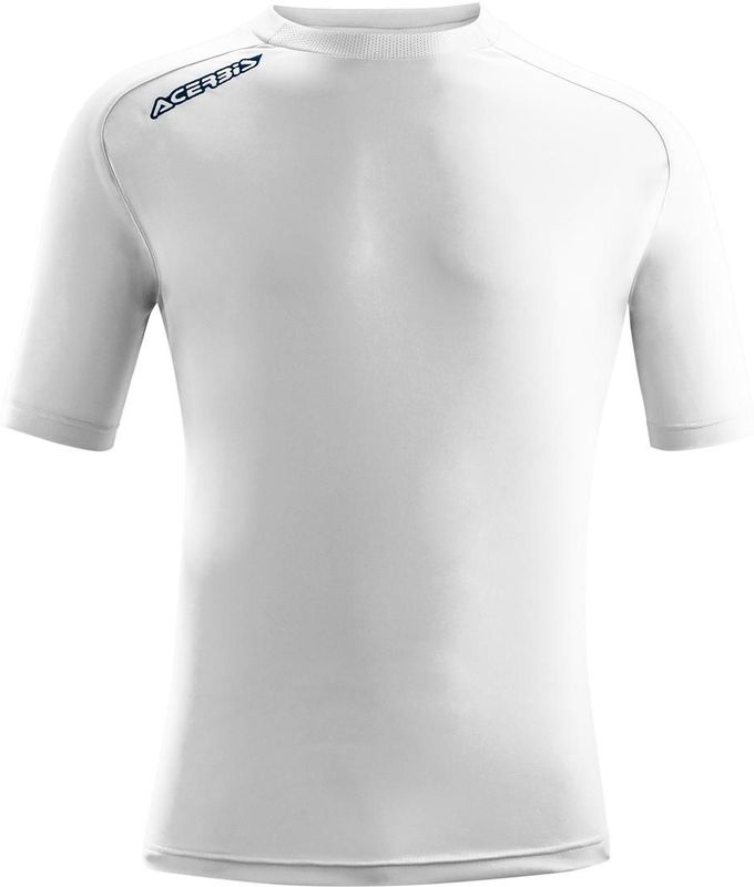 Acerbis - ATLANTIS TRAINING T-SHIRT - Wit - Korte Mouw - 100% Polyester