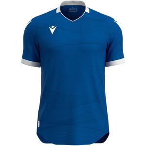 Macron - Wyvern Eco Shirt - Korte Mouw - Royal / Wit