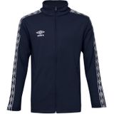 Umbro - Diamond - Jas - 100% Elastisch Polyester - Hoge Kraag met Ritssluiting
