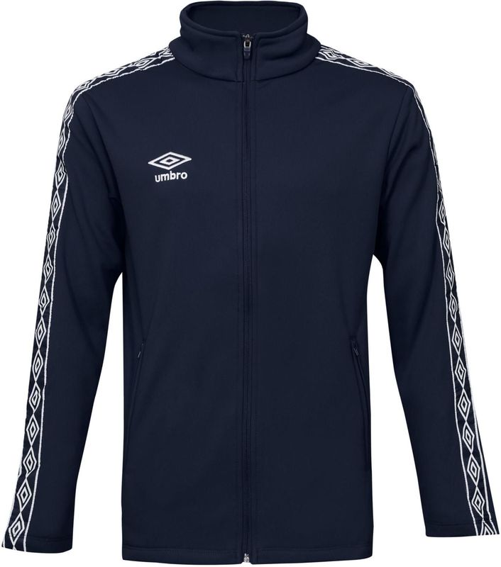 Umbro - Diamond - Jas - 100% Elastisch Polyester - Hoge Kraag met Ritssluiting