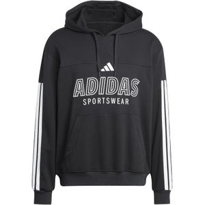 Hoodie - Black - Katoen/Polyester - Loose Pasvorm