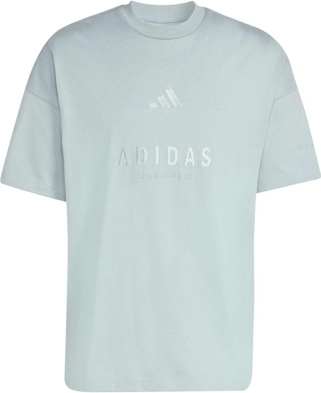 T-shirt met geborduurd grafiek adidas All Szn
