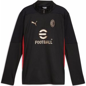 Trainingsshirt met 1/4 rits voor kinderen Milan AC 2024/25