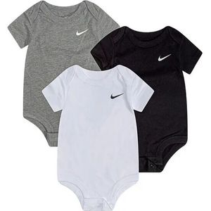Nike - De Swoosh Romper - Set van 3 - Assortiment Kleuren - Katoen