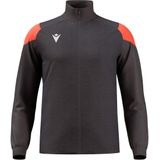 Macron - Glory Prometheus - Trainingsvest - Antraciet / Coral Fluor