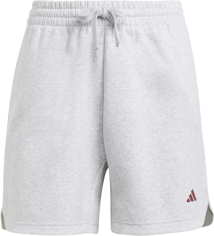 adidas - Studio 3-Stripes - Fleece Short - Hoog - Ruime Pasvorm