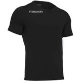 Macron - Matthew - Shirt - Slim Fit - Voorzijde in Faux Suède - Achterkant in Micromesh