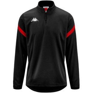 Kappa - Dolvole - Sweatshirt - Halve Rits - Heren - Nauw Aansluitend - 100% Polyester