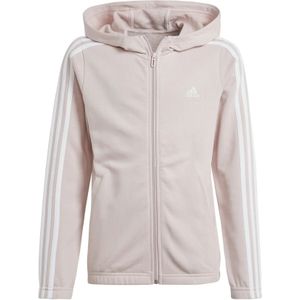 adidas - Essentials 3-Stripes - Meisjescapuchon met Volledige Rits