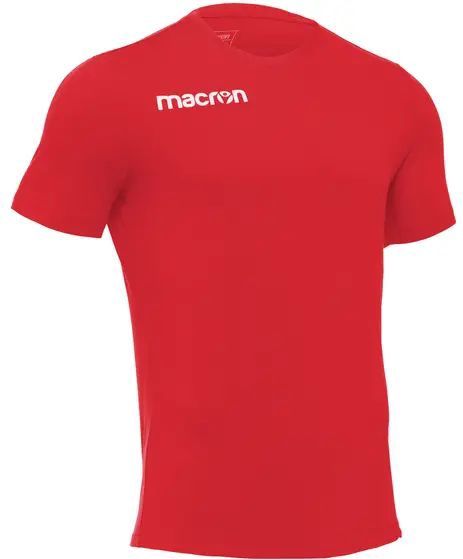 Macron - Boost - T-shirt - Geel - Katoen jersey - Verpakking van 5