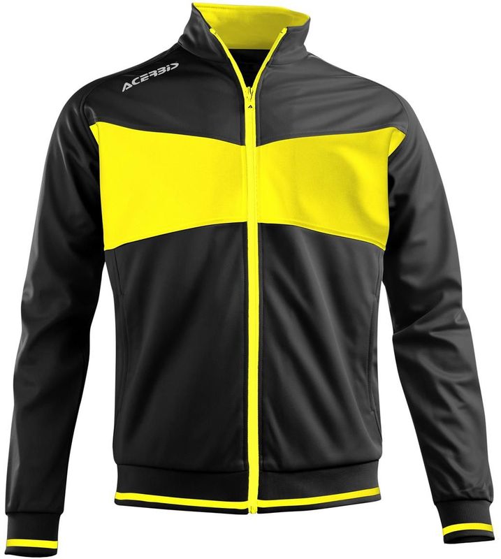 Acerbis - Diadema - Kinderjas - Wit/Blauw - Lange Mouwen - Hoge Kraag