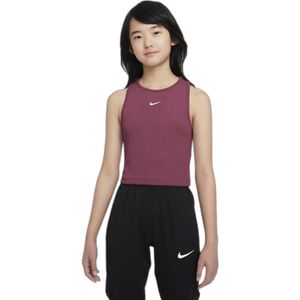 Geribbelde meisjes top Nike