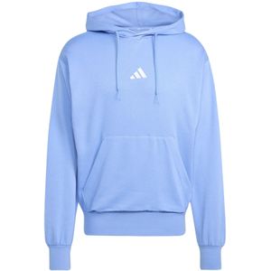 Hoodie - Blue Fusion - Katoen/Polyester - Kangoeroezak - Koordsluiting